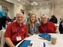 Henrico North Rotary members attending training event. Vicky Rappold, Amber Northern and Mike Cushnie